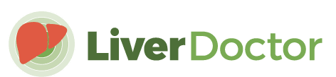 LiverDoctor Official Logo LiverDoctor logo featuring a stylised liver icon and green text